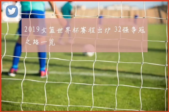 2019女篮世界杯赛程出炉 32强争冠之路一览